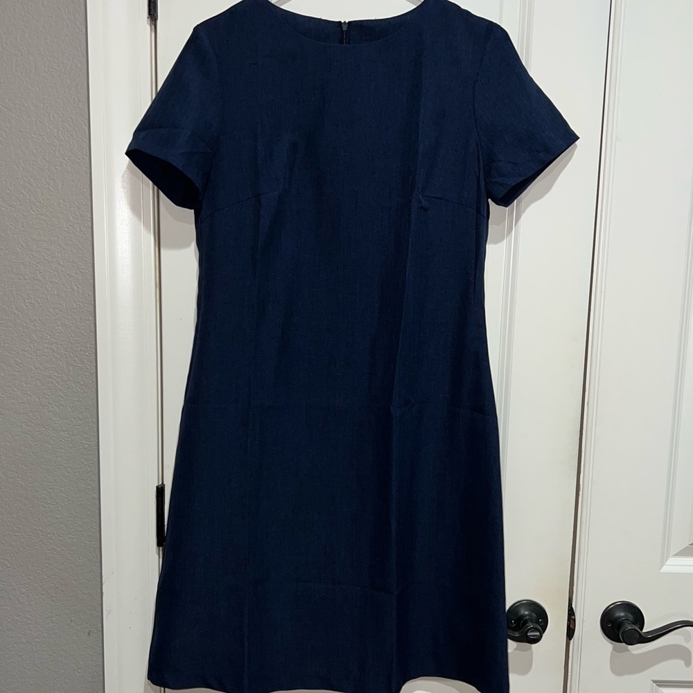 Laura Bettini navy dress NWT